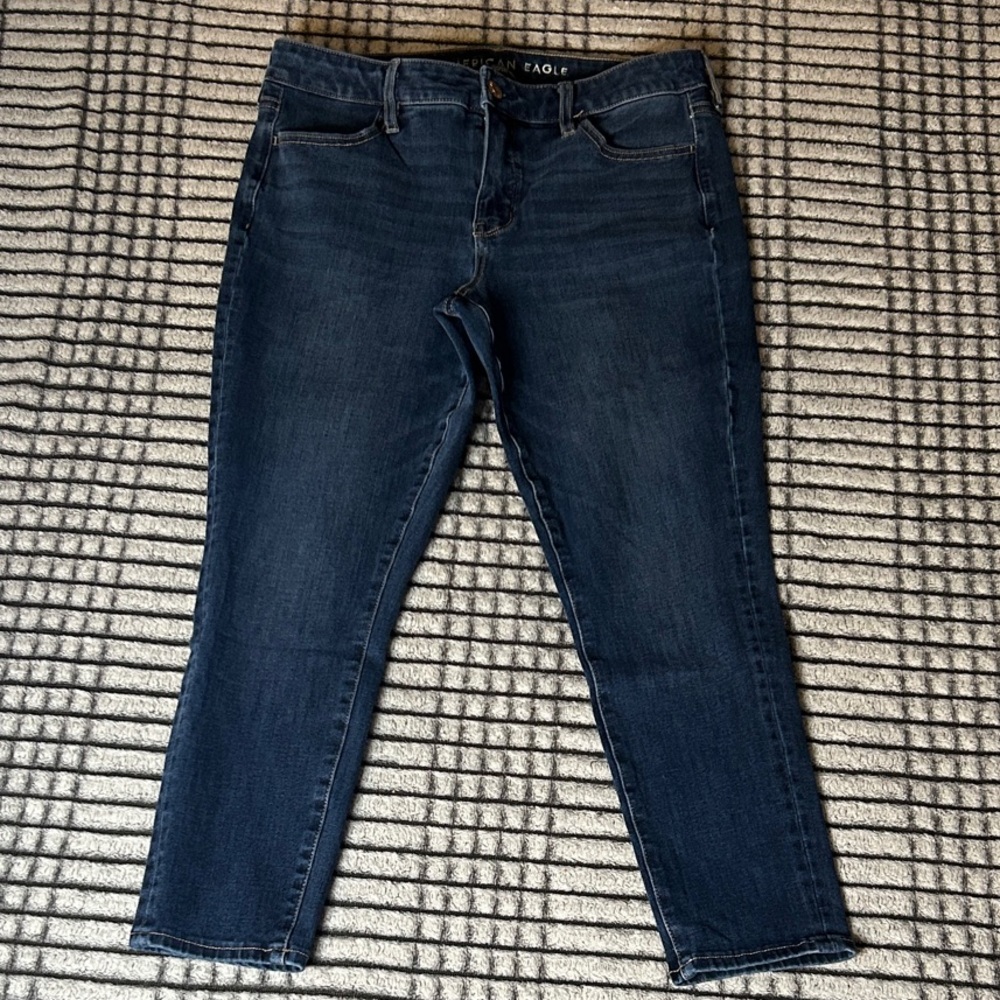 Women's American Eagle Outfitters Skinny Jegging Ankle Jeans (10X-short)